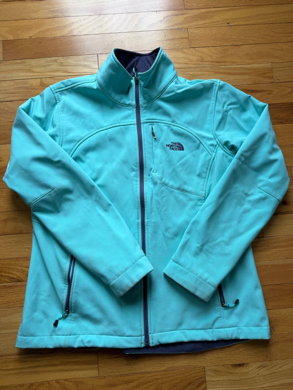 The North Face Women's Teal Softshell Utility Jacket